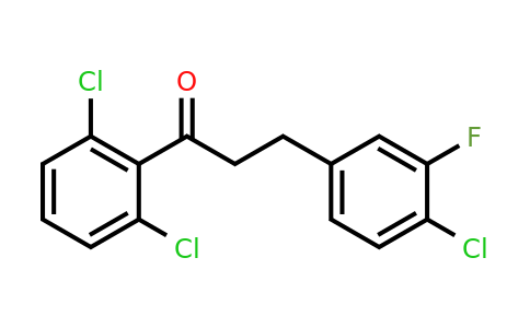 898781-40-3 | 3-(4-Chloro-3-fluorophenyl)-2',6'-dichloropropiophenone