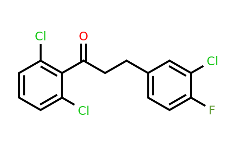 898781-43-6 | 3-(3-Chloro-4-fluorophenyl)-2',6'-dichloropropiophenone