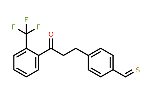 898781-53-8 | 3-(4-Thiomethylphenyl)-2'-trifluoromethylpropiophenone