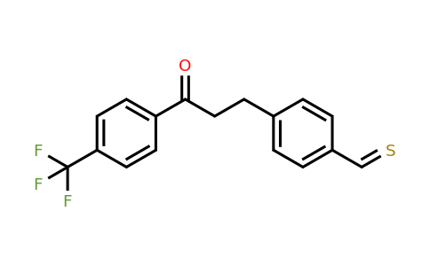 898781-57-2 | 3-(4-Thiomethylphenyl)-4'-trifluoromethylpropiophenone