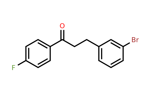 898782-48-4 | 3-(3-Bromophenyl)-1-(4-fluorophenyl)propan-1-one