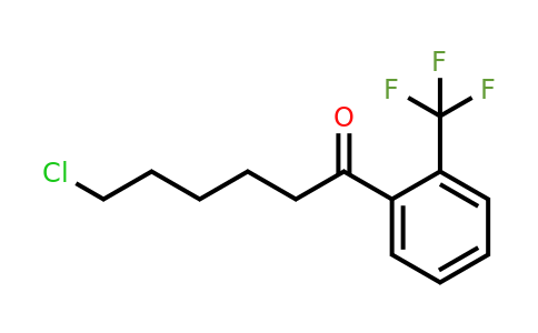 898783-66-9 | 6-Chloro-1-oxo-1-(2-trifluoromethylphenyl)hexane
