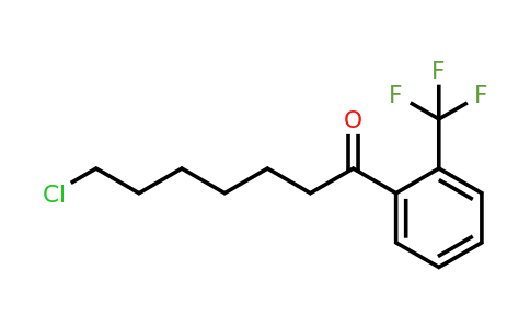 898783-68-1 | 7-Chloro-1-oxo-1-(2-trifluoromethylphenyl)heptane