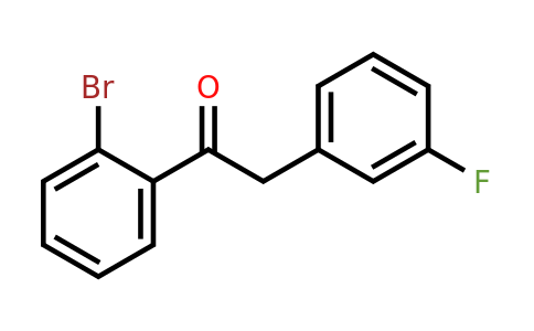 898784-67-3 | 2'-Bromo-2-(3-fluorophenyl)acetophenone