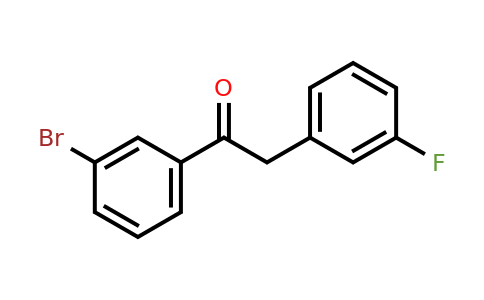898784-69-5 | 3'-Bromo-2-(3-fluorophenyl)acetophenone