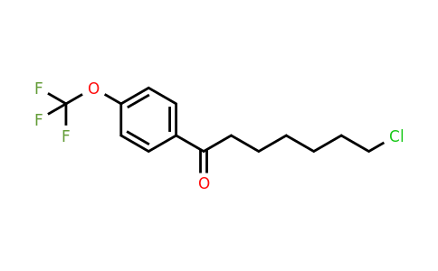 898786-10-2 | 7-Chloro-1-oxo-1-(4-trifluoromethoxyphenyl)heptane