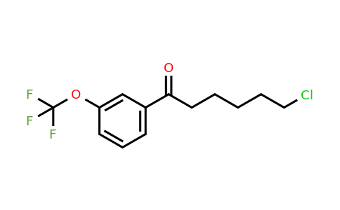 898786-28-2 | 6-Chloro-1-oxo-1-(3-trifluoromethoxyphenyl)hexane
