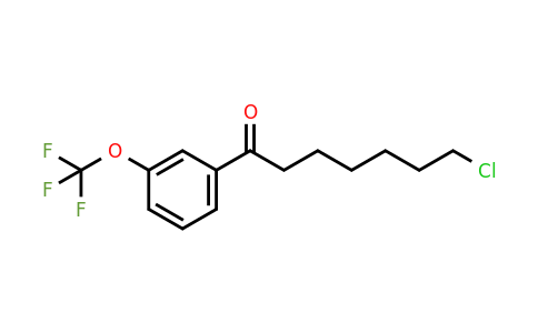 898786-31-7 | 7-Chloro-1-oxo-1-(3-trifluoromethoxyphenyl)heptane