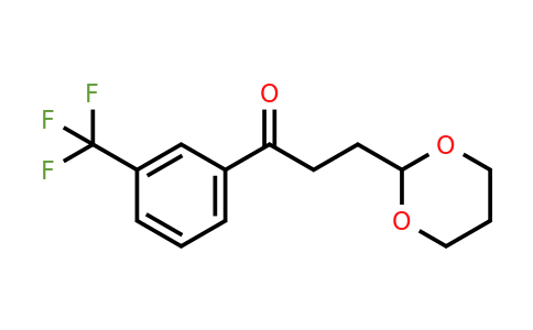 898786-57-7 | 3-(1,3-Dioxan-2-yl)-3'-trifluoromethylpropiophenone