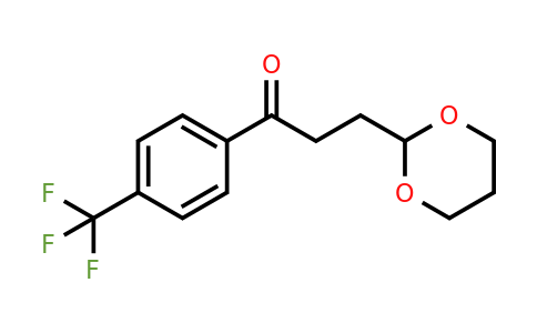 898786-59-9 | 3-(1,3-Dioxan-2-yl)-4'-trifluoromethylpropiophenone