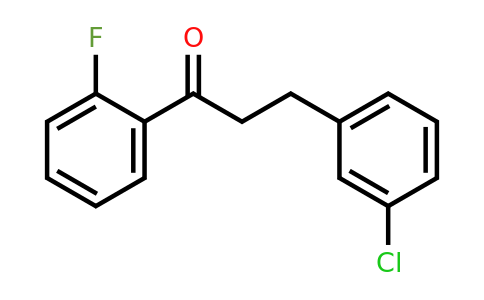 898787-24-1 | 3-(3-Chlorophenyl)-2'-fluoropropiophenone