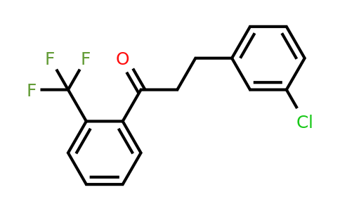 898787-26-3 | 3-(3-Chlorophenyl)-2'-trifluoromethylpropiophenone