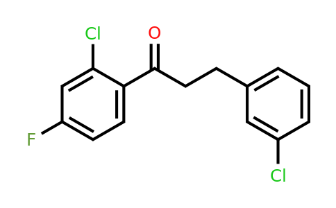 898787-32-1 | 2'-chloro-3-(3-chlorophenyl)-4'-fluoropropiophenone