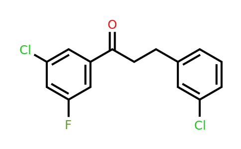 898787-33-2 | 3'-Chloro-3-(3-chlorophenyl)-5'-fluoropropiophenone