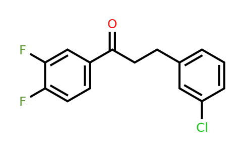 898787-44-5 | 3-(3-Chlorophenyl)-3',4'-difluoropropiophenone