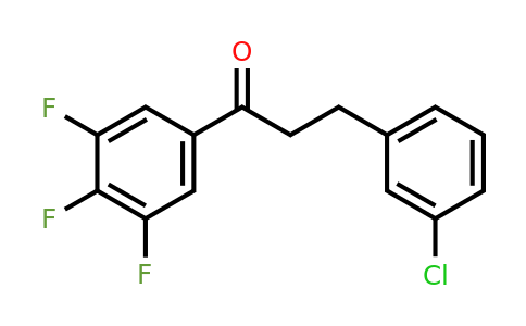 898787-48-9 | 3-(3-Chlorophenyl)-3',4',5'-trifluoropropiophenone