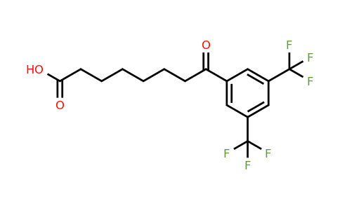 898788-16-4 | 8-(3,5-Ditrifluoromethylphenyl)-8-oxooctanoic acid