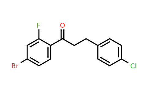 898788-31-3 | 4'-Bromo-3-(4-chlorophenyl)-2'-fluoropropiophenone