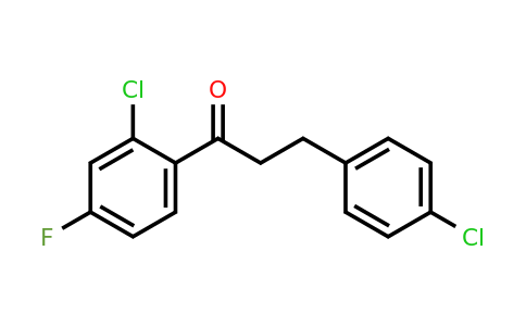 898788-33-5 | 2'-Chloro-3-(4-chlorophenyl)-4'-fluoropropiophenone