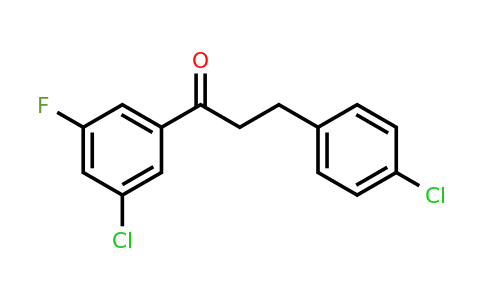 898788-35-7 | 3'-Chloro-3-(4-chlorophenyl)-5'-fluoropropiophenone