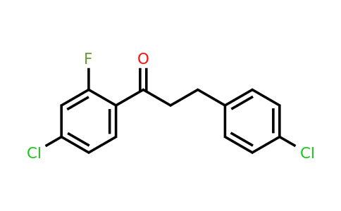 898788-37-9 | 4'-Chloro-3-(4-chlorophenyl)-2'-fluoropropiophenone