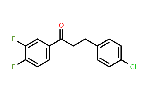898788-47-1 | 3-(4-Chlorophenyl)-3',4'-difluoropropiophenone