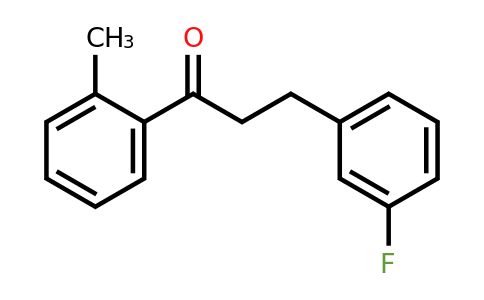 898788-65-3 | 3-(3-Fluorophenyl)-2'-methylpropiophenone