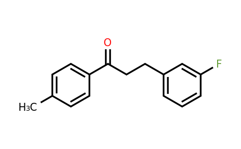 898788-69-7 | 3-(3-Fluorophenyl)-4'-methylpropiophenone