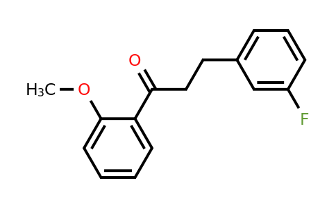 898788-71-1 | 3-(3-Fluorophenyl)-2'-methoxypropiophenone