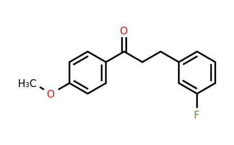 898788-76-6 | 3-(3-Fluorophenyl)-4'-methoxypropiophenone