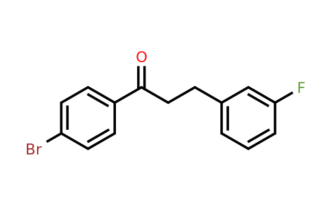 898789-05-4 | 4'-Bromo-3-(3-fluorophenyl)propiophenone