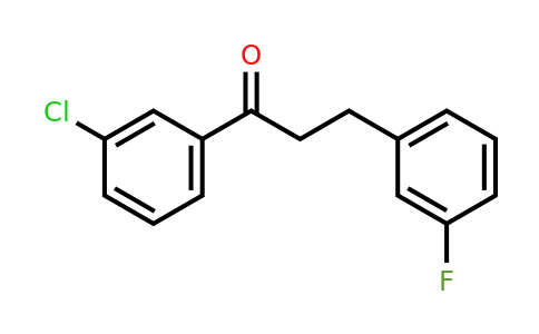 898789-08-7 | 3'-Chloro-3-(3-fluorophenyl)propiophenone