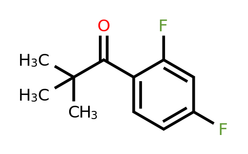 898789-71-4 | 2',4'-Difluoro-2,2-dimethylpropiophenone