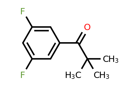 898789-77-0 | 3',5'-Difluoro-2,2-dimethylpropiophenone