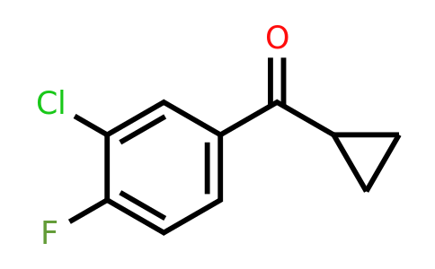 898790-09-5 | 3-Chloro-4-fluorophenyl cyclopropyl ketone