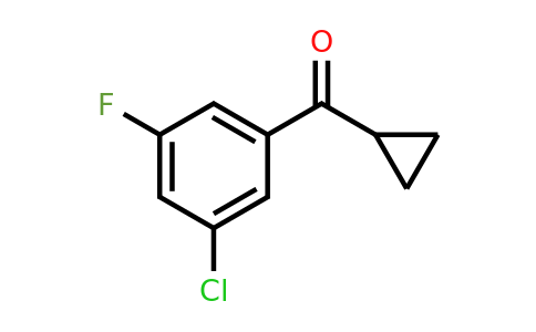 898790-21-1 | 3-Chloro-5-fluorophenyl cyclopropyl ketone