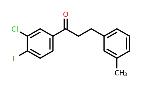 898790-93-7 | 3'-Chloro-4'-fluoro-3-(3-methylphenyl)propiophenone