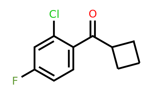 898791-03-2 | 2-Chloro-4-fluorophenyl cyclobutyl ketone