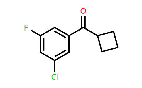 898791-06-5 | 3-Chloro-5-fluorophenyl cyclobutyl ketone