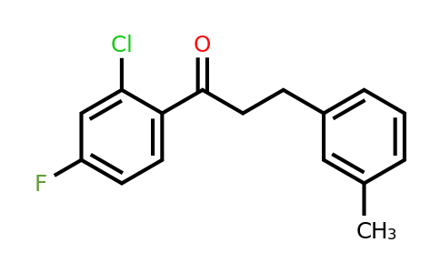 898791-14-5 | 2'-Chloro-4'-fluoro-3-(3-methylphenyl)propiophenone