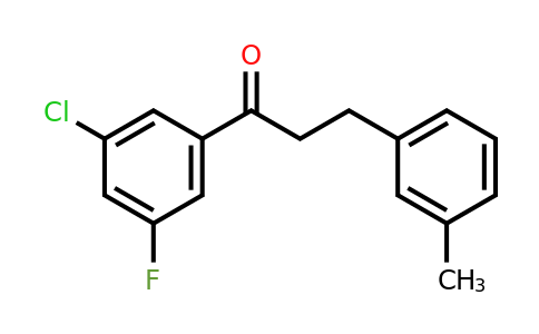 898791-17-8 | 3'-Chloro-5'-fluoro-3-(3-methylphenyl)propiophenone