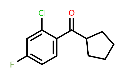 898791-70-3 | (2-Chloro-4-fluorophenyl)(cyclopentyl)methanone