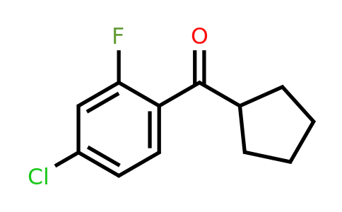 898791-75-8 | (4-Chloro-2-fluorophenyl)(cyclopentyl)methanone