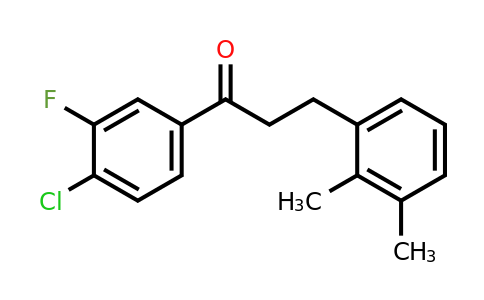 898792-92-2 | 4'-Chloro-3-(2,3-dimethylphenyl)-3'-fluoropropiophenone