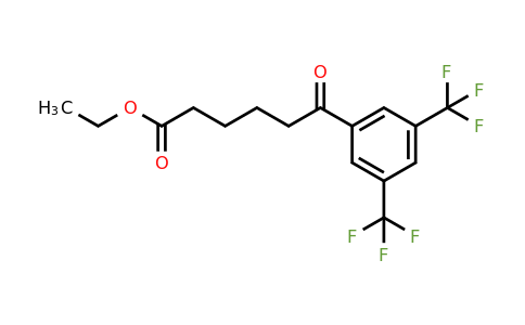 898792-97-7 | Ethyl 6-(3,5-ditrifluoromethylphenyl)-6-oxohexanoate