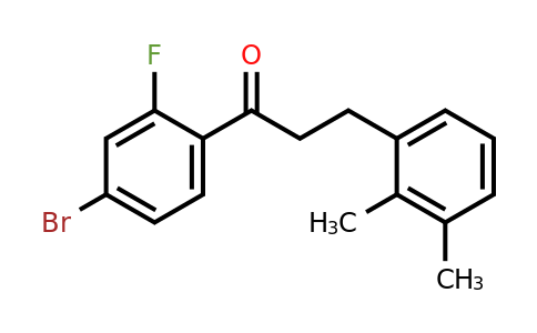 898793-13-0 | 4'-Bromo-3-(2,3-dimethylphenyl)-2'-fluoropropiophenone