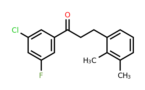 898793-19-6 | 3'-Chloro-3-(2,3-dimethylphenyl)-5'-fluoropropiophenone