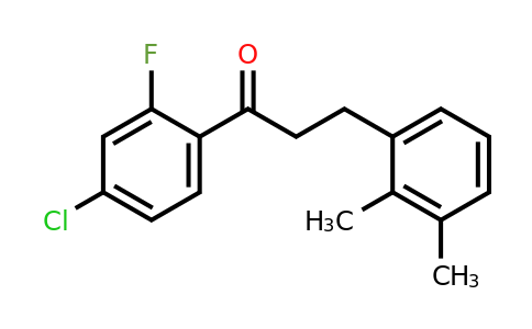 898793-21-0 | 4'-Chloro-3-(2,3-dimethylphenyl)-2'-fluoropropiophenone