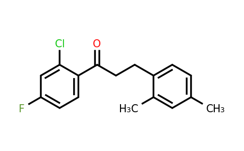898794-38-2 | 2'-Chloro-3-(2,4-dimethylphenyl)-4'-fluoropropiophenone