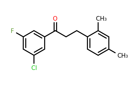 898794-40-6 | 3'-Chloro-3-(2,4-dimethylphenyl)-5'-fluoropropiophenone